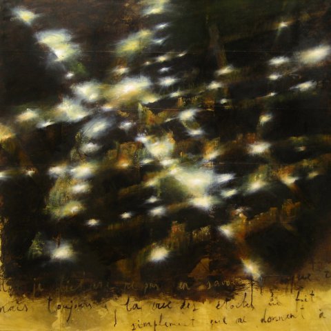 Letter from Arles. 2008. 120x160, oil, paper on canvas